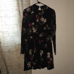 Black Floral Dress